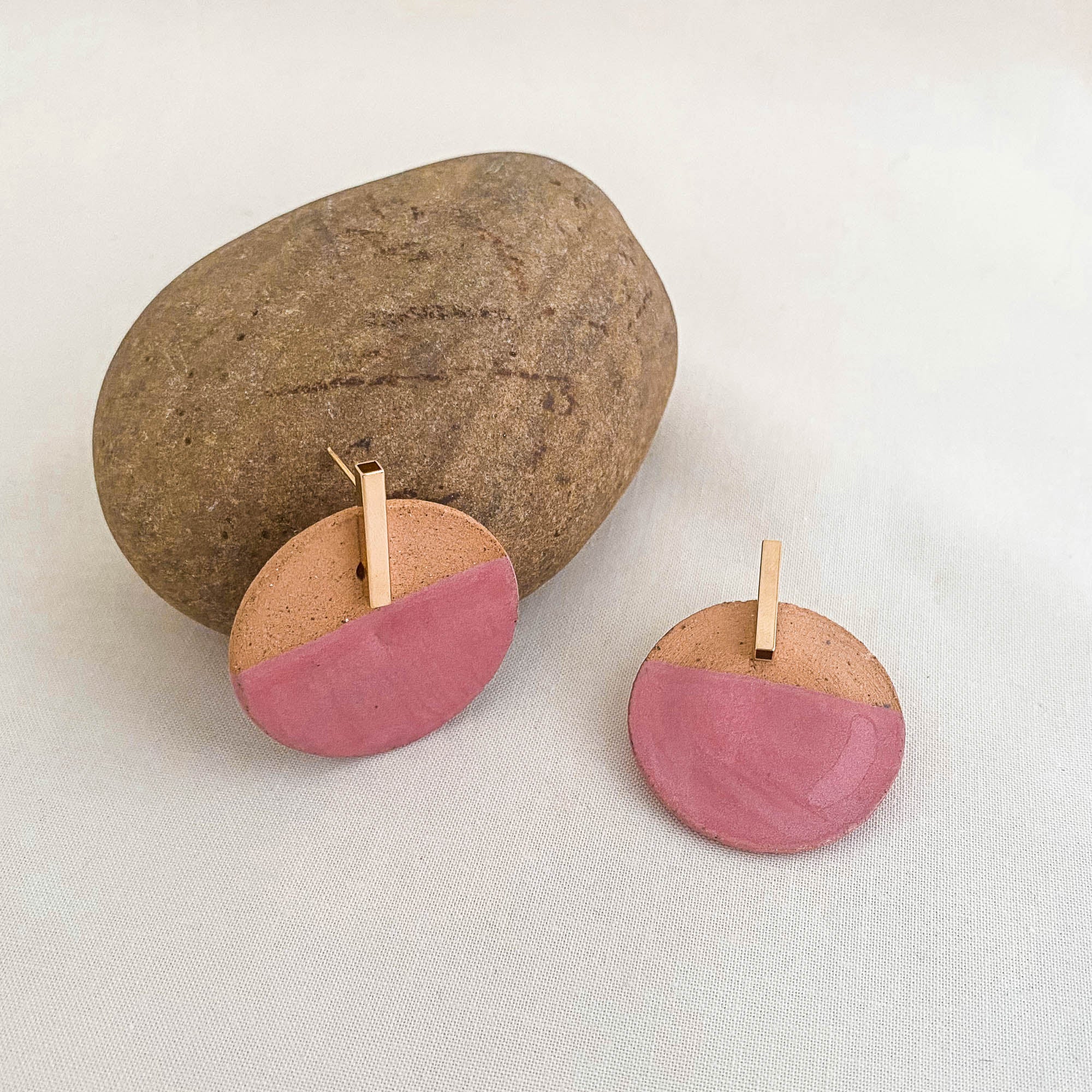 Vera Earrings | Carnation Pink